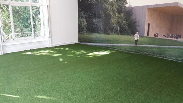 Kunstrasen Comfort-Line 28mm im Innenraum