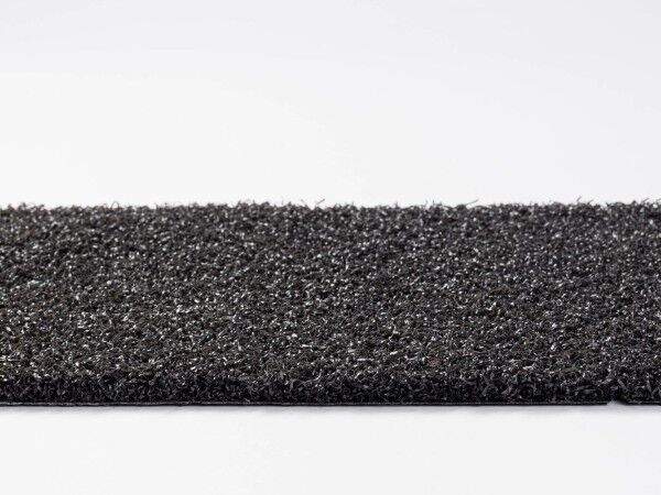Kunstrasen in Anthrazit 12mm