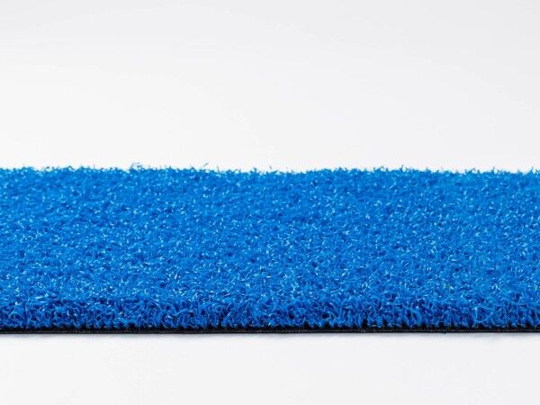 Kunstrasen in Blau 12mm
