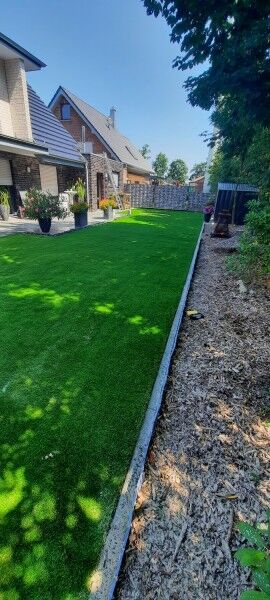 Kunstrasen Premium-Line 35mm im Garten