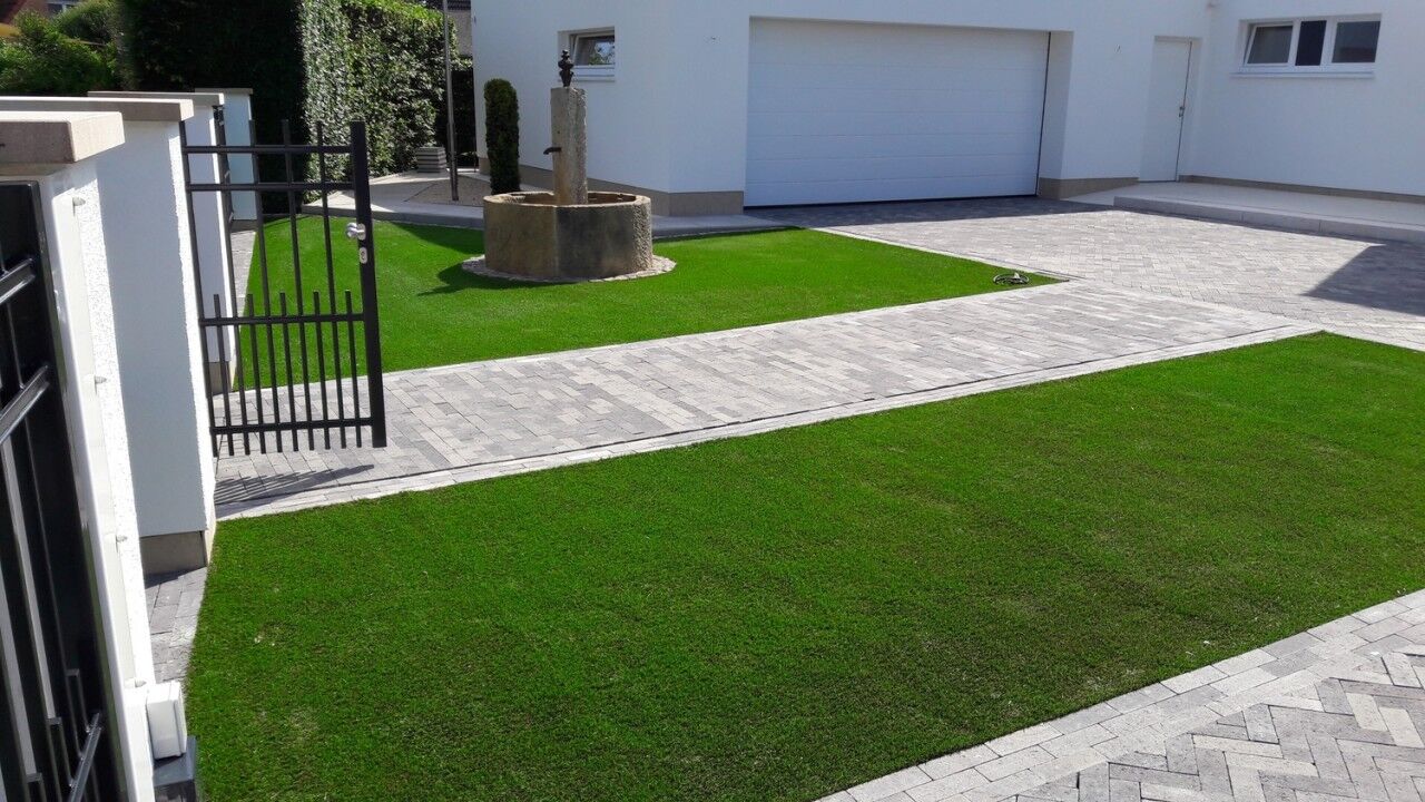 Kunstrasen HighLine 40mm die perfekte Wahl für den (Vor) Garten