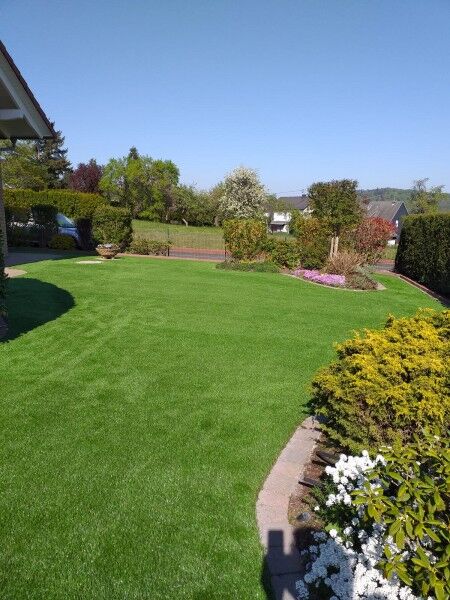 Kunstrasen Comfort-Line 40mm im Garten